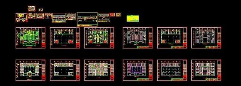 办公室装修图图片3D模型