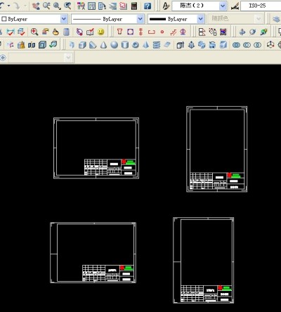 国家标准CAD图框模板3D模型