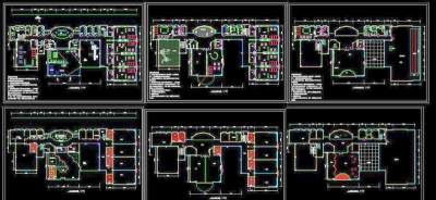 幼儿园平面布置图3D模型