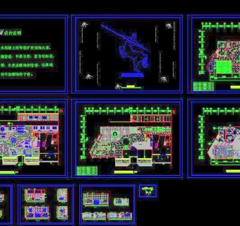 艺术展馆装修图3D模型