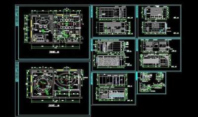 高档办公室装修图图片3D模型