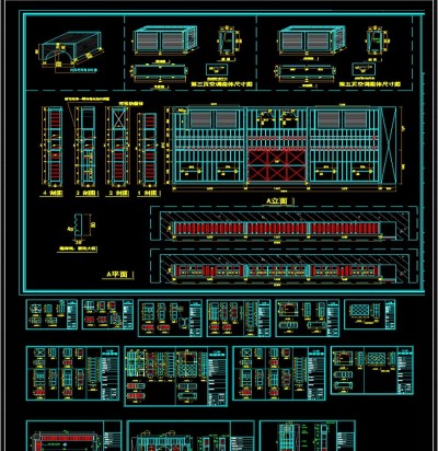 原创酒窖酒架深化拆单CAD图库3D模型