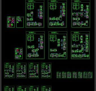 CAD推拉窗铝合金型材剖面图施工图节点图3D模型