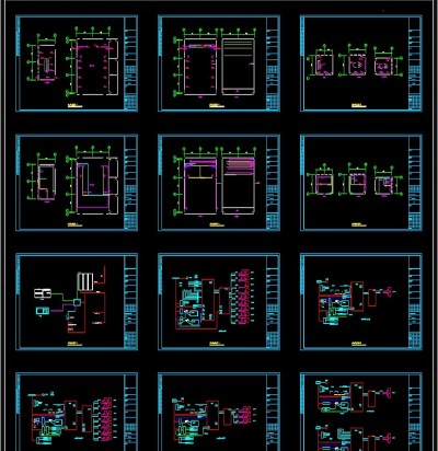 原创政府行政中心大楼cad智能化3D模型