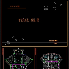 原创连锁酒店CAD智能化工程3D模型