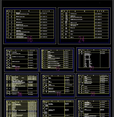 原创国家标准图集-电气图例3D模型