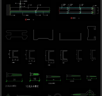 2018动态节点CAD图集3D模型