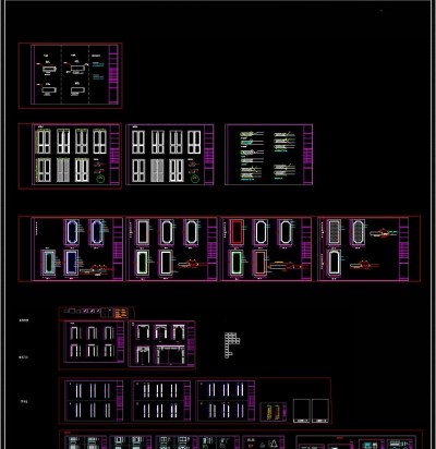 轻奢风格全屋定制展厅CAD图纸3D模型