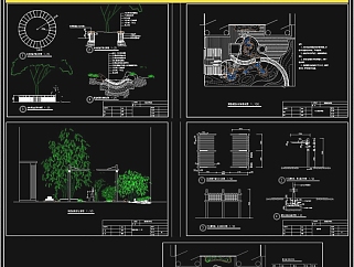 2019别墅景观CAD图库3D模型