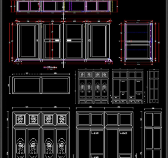原创中式衣柜雕龙顶箱柜法式衣柜CAD3D模型