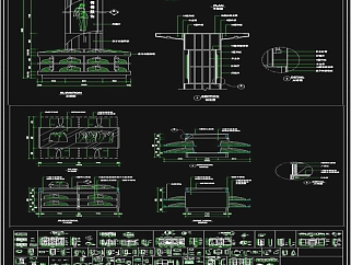 原创2019中岛柜,高柜组合设计cad图库3D模型