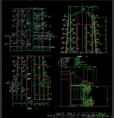 古塔宝塔设计全套cad3D模型