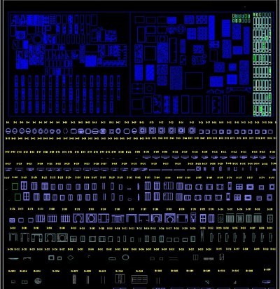 中式花格角花图集精选整理超全中式元素3D模型