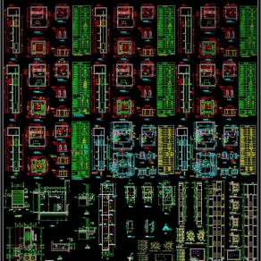 精品自动扶梯CAD素材3D模型