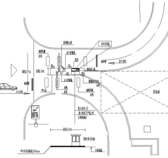 停车场管理系统图、平面图3D模型