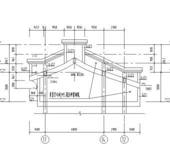 徽派马头墙节点大样图（CAD）3D模型