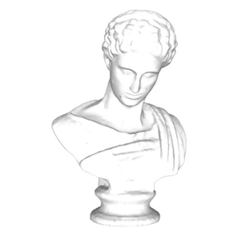 欧式人物雕塑摆件su模型