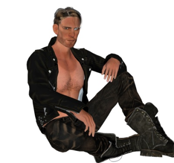 欧式人物su模型