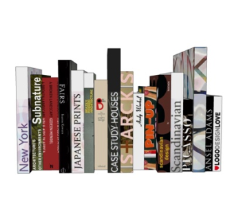 欧式书籍su模型