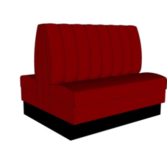 现代高背公用椅su模型