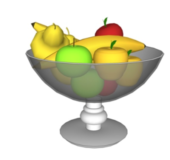 现代水果su模型