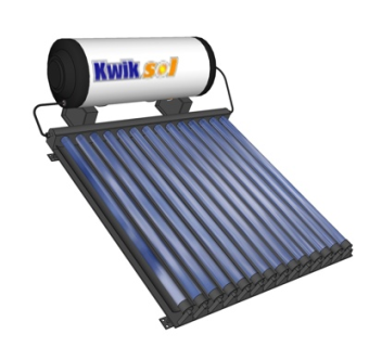 现代太阳能热水器su模型