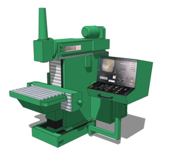 工业风金属设备su模型