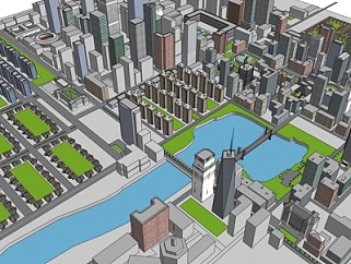 现代城市<em>规划</em>su模型