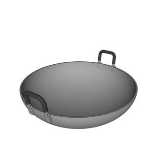 现代炒锅su模型