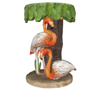 现代火烈鸟雕塑su模型