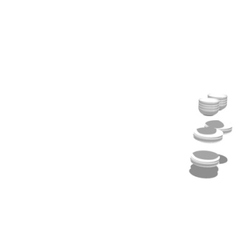 现代碗碟餐具su模型