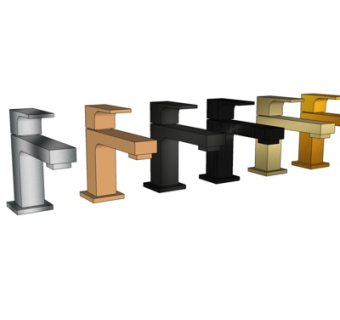 现代金属水龙头su模型