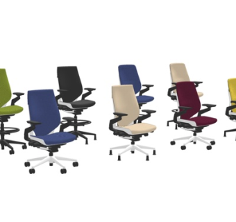 现代网格办公椅su模型