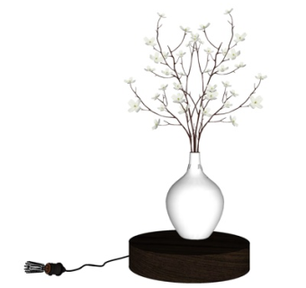 现代花瓶花卉su模型