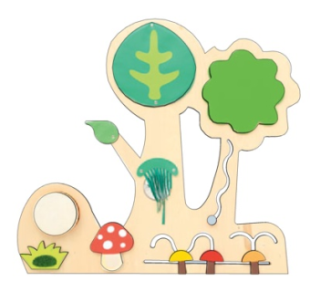 现代儿童墙饰su模型