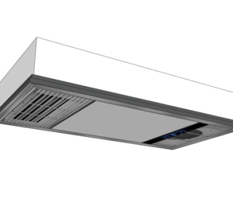 现代集成浴霸su模型