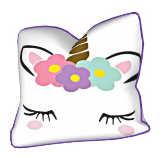 现代布艺抱枕su模型