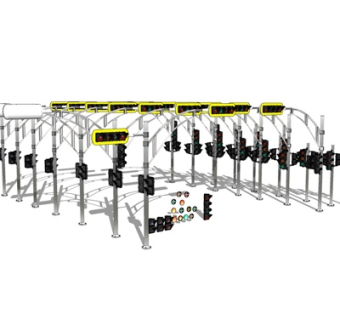 现代交通信号灯su模型