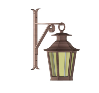 欧式金属壁灯su模型