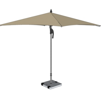 现代遮阳伞su模型