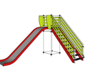 现代儿童游乐设施su模型