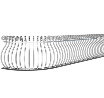 欧式铁艺护栏su模型