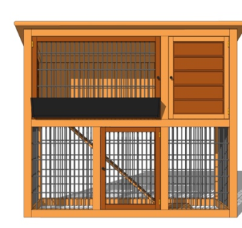 现代别墅外观su模型