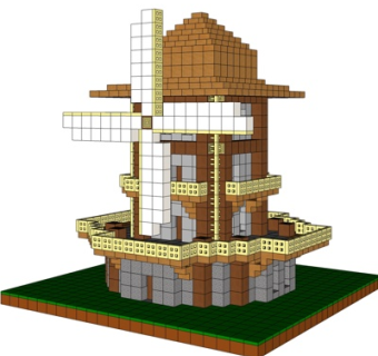 现代独栋别墅外观su模型