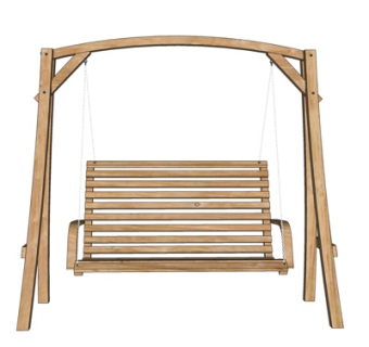 现代实木吊椅su模型