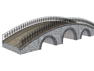现代拱桥<em>su模型</em>