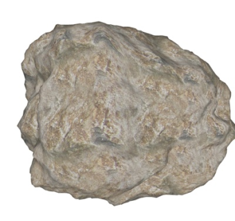 自然风石头su模型