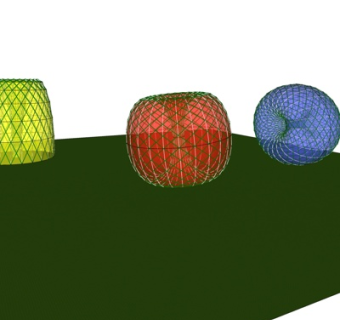 现代儿童游乐设施su模型