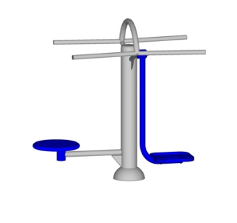 现代健身设备su模型
