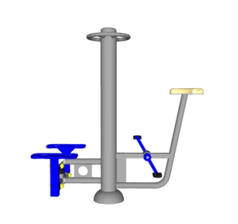 现代健身设备su模型